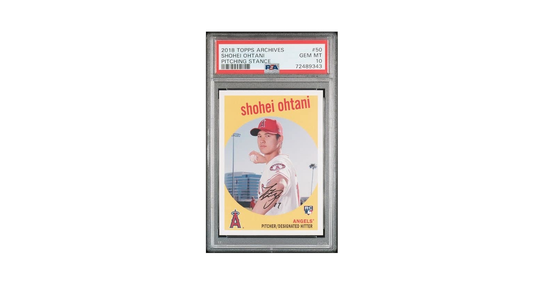 Amazon.com: Shohei Ohtani 2018 Topps Archives Baseball